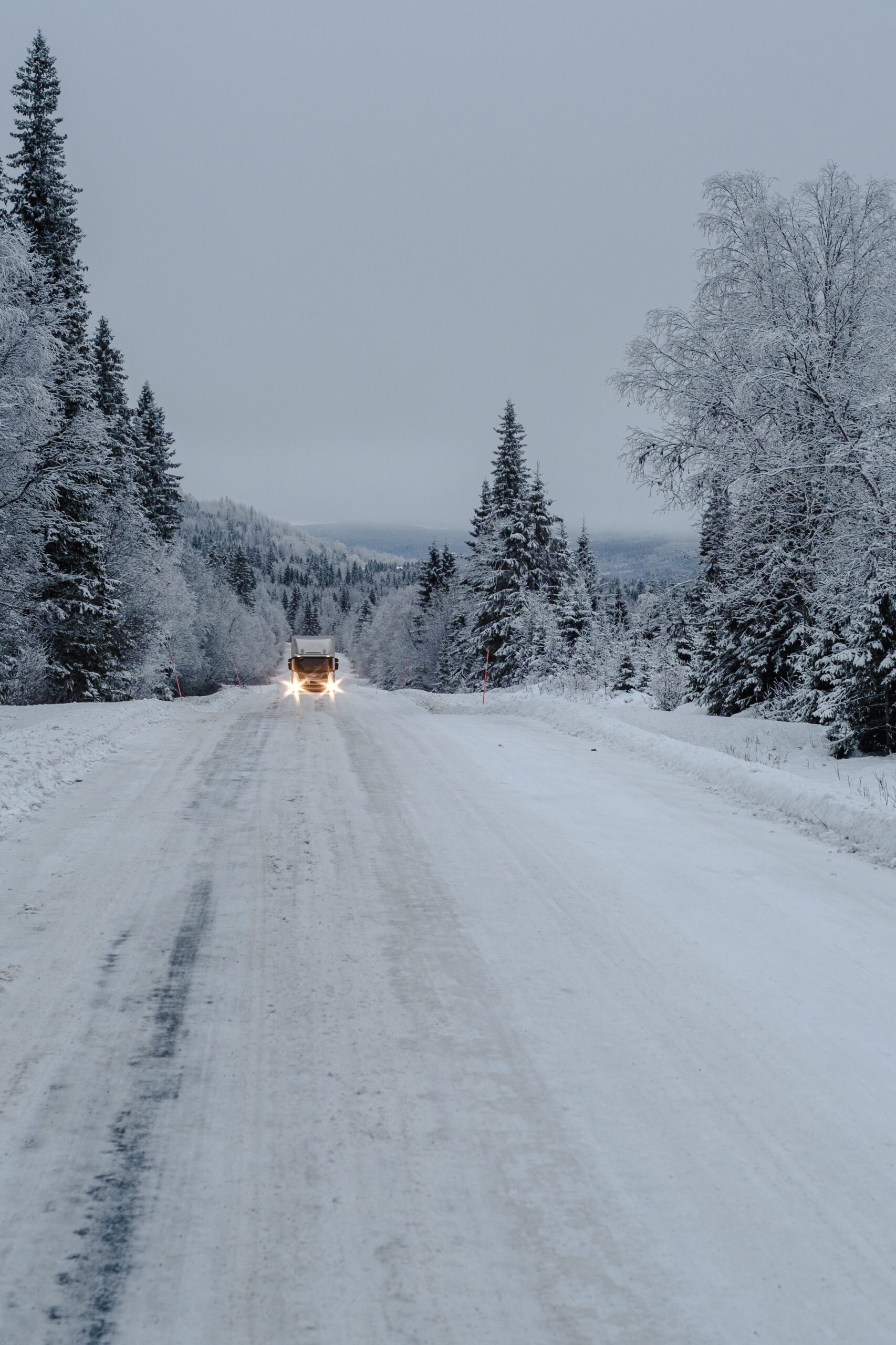 Reefer Trucking in The Winter